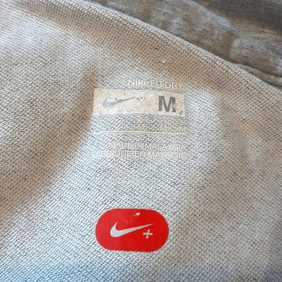 Nike Fit-Dri 1/4 Zip Pullover Mayan Inspo Design Mexican Soccer Navy Gray M - Picture 5 of 8